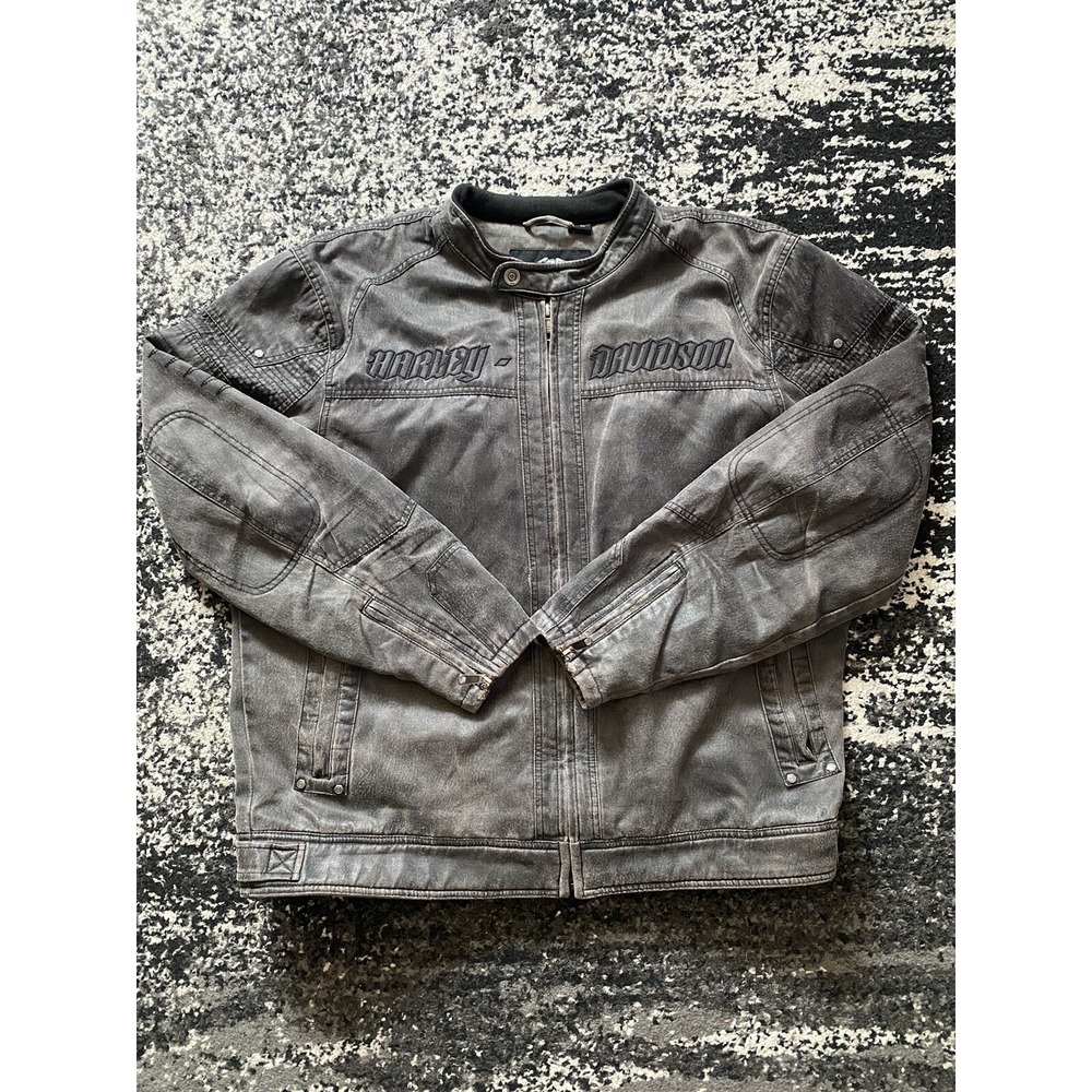 Harley Davidson Jacket Mens XL Black Motorcycle Biker Bikecore Bikelife Outdoors